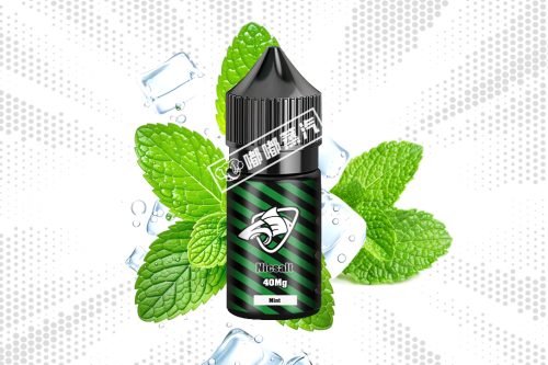 SALT SHAQ鯊克薄荷30ml龍井煙油，以極地冰川薄荷開篇，中段迸發鮮薄荷葉的青翠汁液感，尾調龍井茶芽微苦回甘收尾，涼感與茶香層次分明，滿足電子菸愛好者對新奇風味、極致口感的追求，是薄荷控與茶味煙油愛好者的不二之選。
